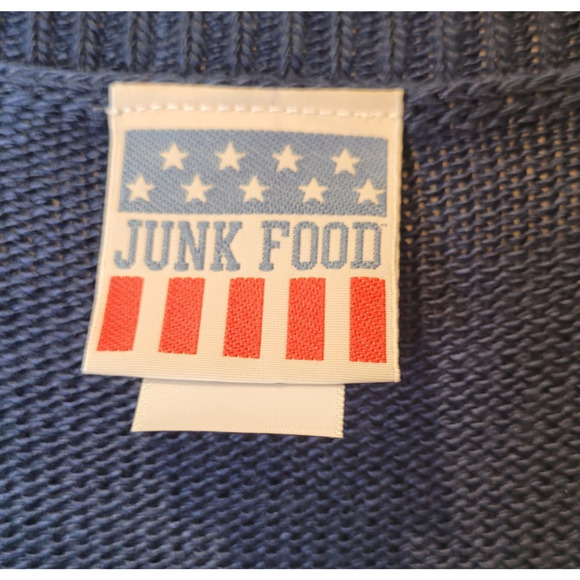 Junk Food Mens Bears Round Neck Sweater Vest Large Mike Ditka Retro Style - Picture 5 of 7